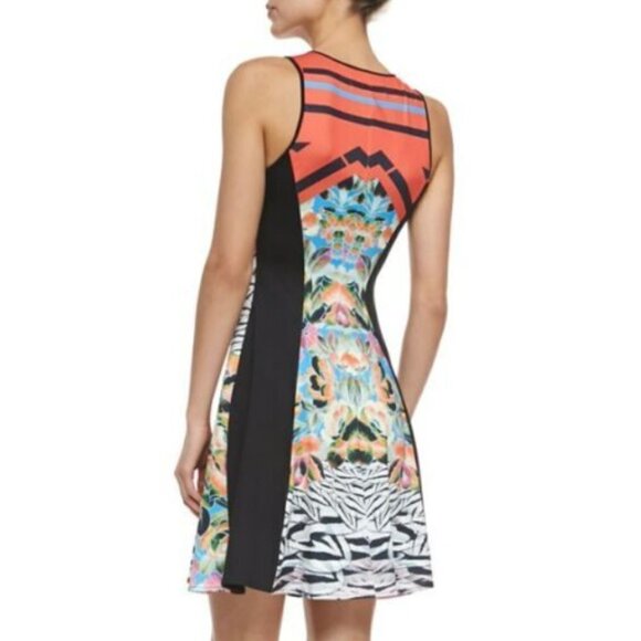 Clover Canyon Toucan Orange dress, size S - Picture 2 of 12